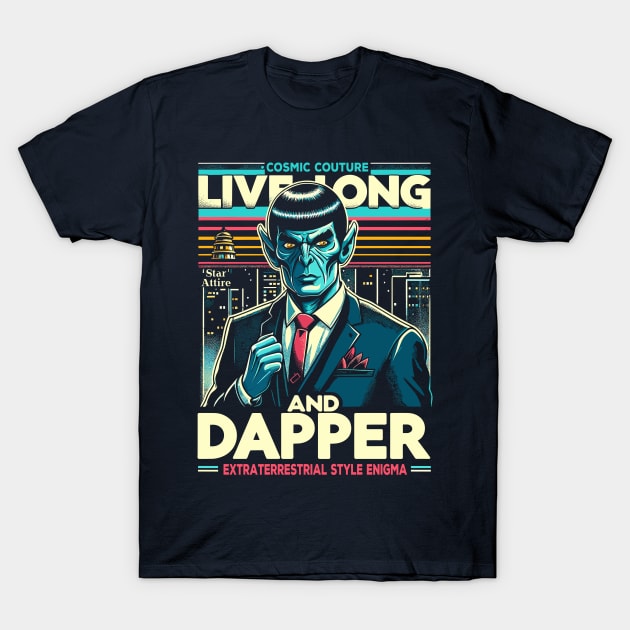 Live Long and Dapper T-Shirt by Lima's